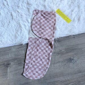 Strictly Wild Checker Swaddle NWT